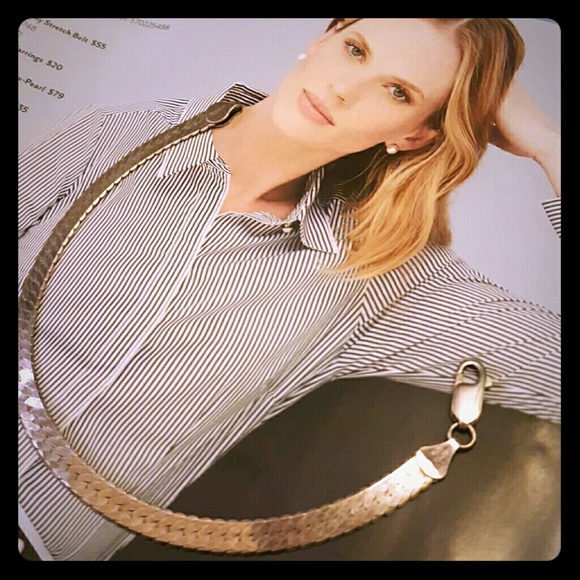 Jewelry - REDUCE CLOSET SALE 925Italian Herringbone Bracelet